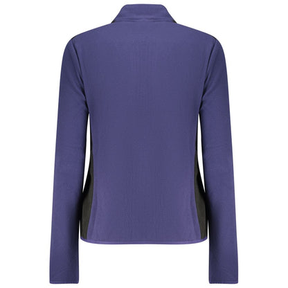 Blue Polyester Sweatshirt