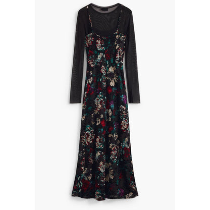 Black Polyester Dress