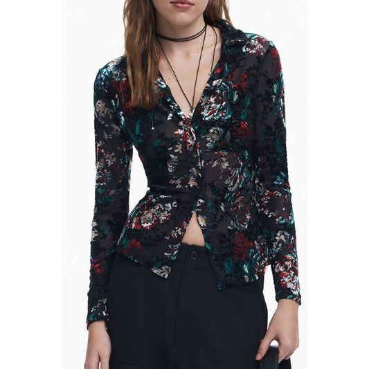 Black Polyester Shirt