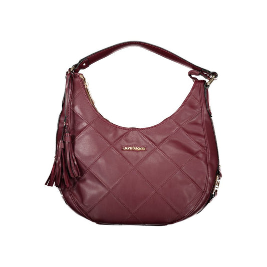 Red PVC Women Handbag