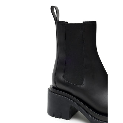 Black Leather Boot