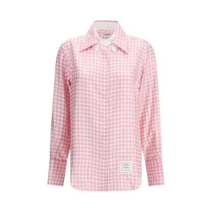 Checked silk Shirt