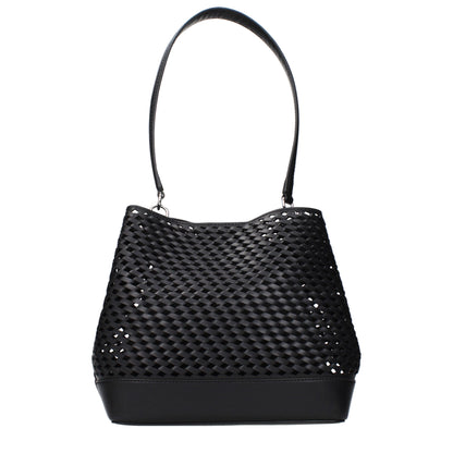 Black Leather Shoulder Bags