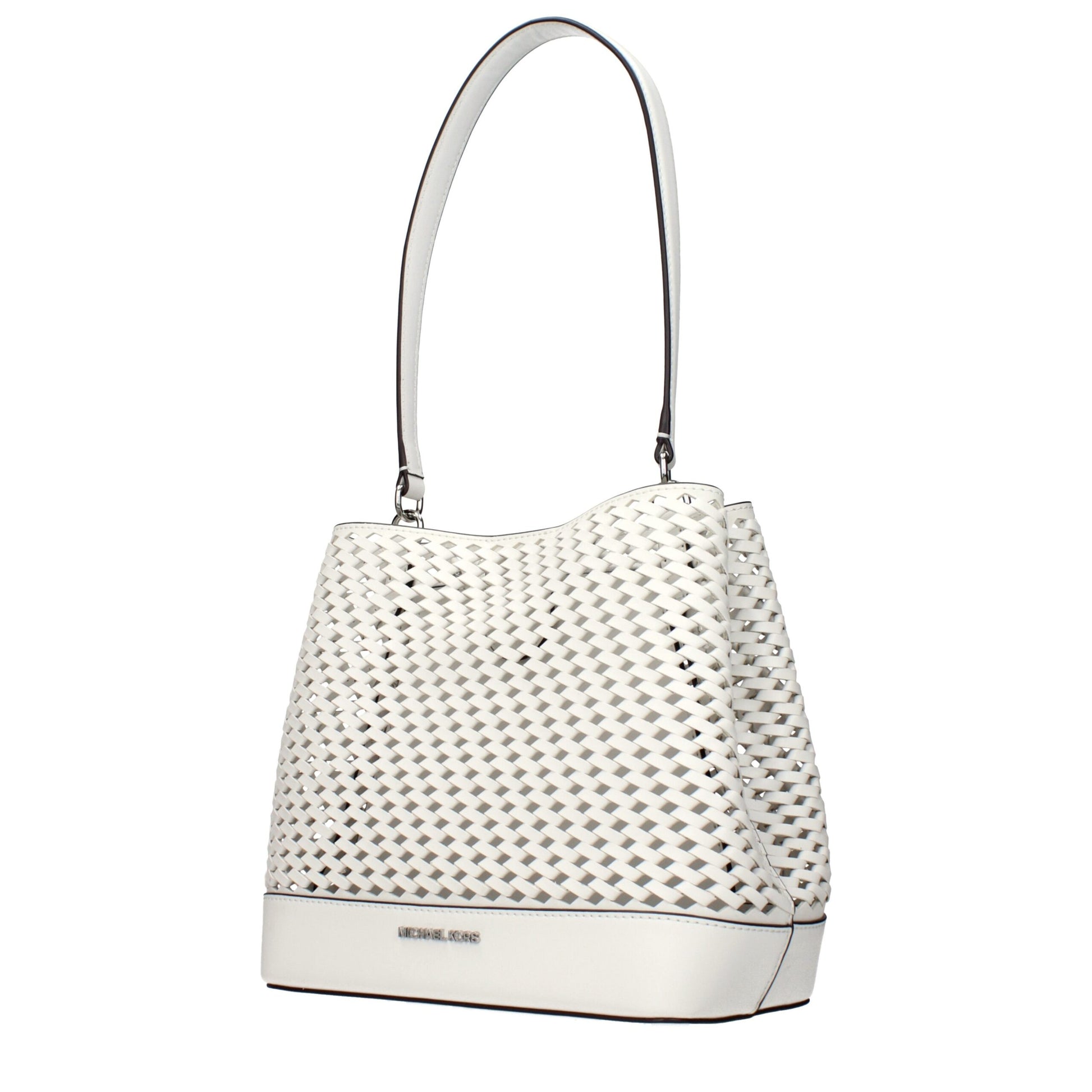 White Leather Shoulder Bags
