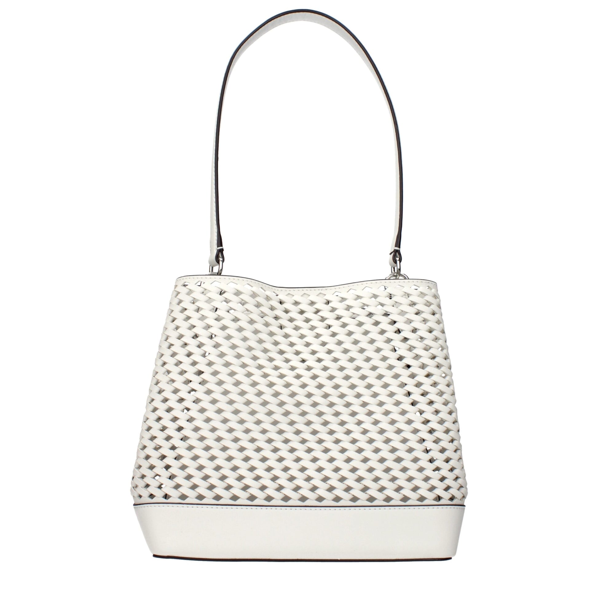 White Leather Shoulder Bags
