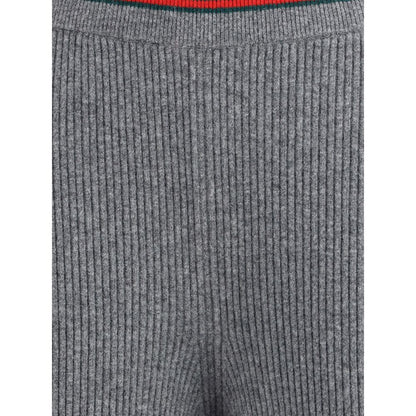 Ribbed Wool Trousers