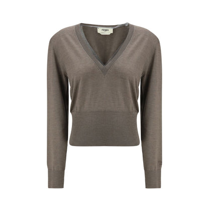 Cashmere and Silk long-sleeve Sweater
