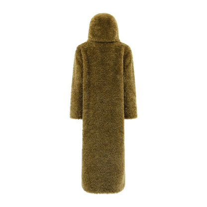 CURLY FAUX FUR Coat