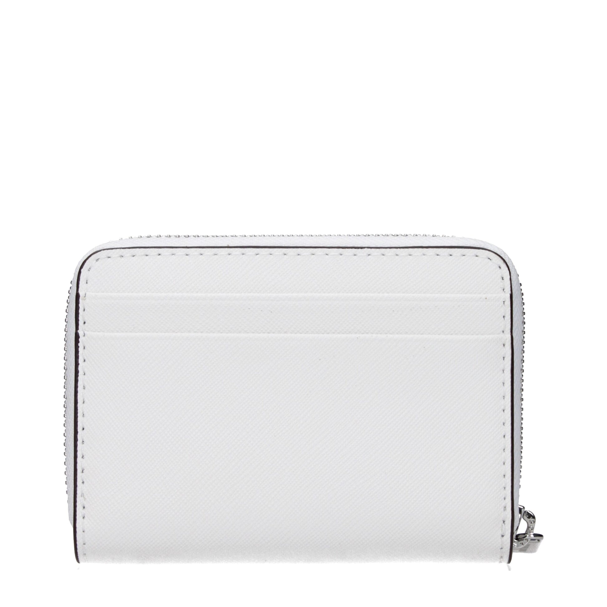 White Leather Cardholders