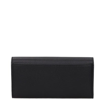 Black Leather Wallets