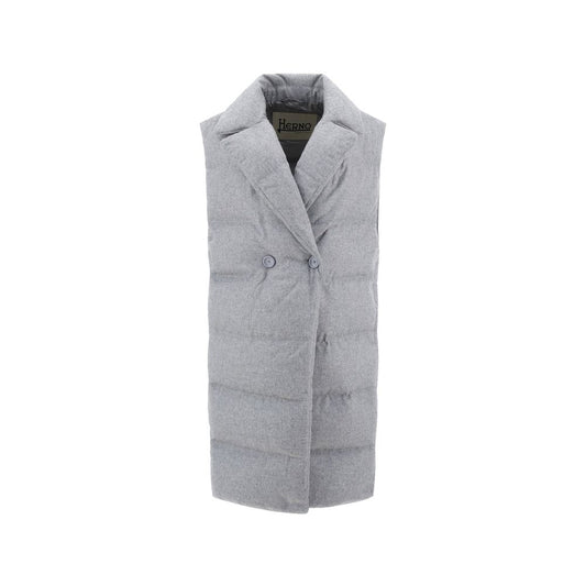Padded Long Gilet Coat