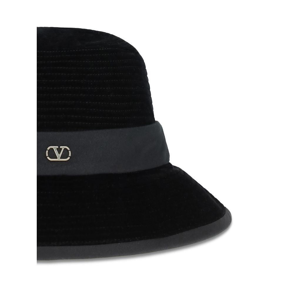 Black Cotton Fedora