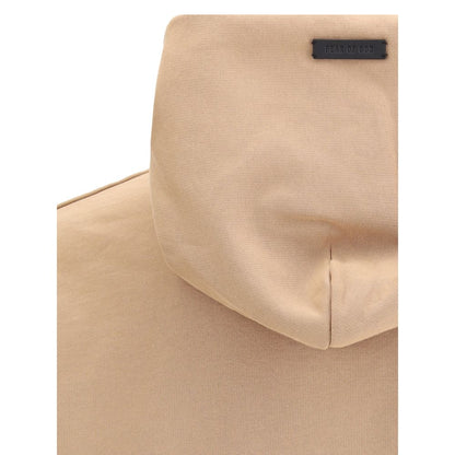 Beige Cotton Sweatshirt