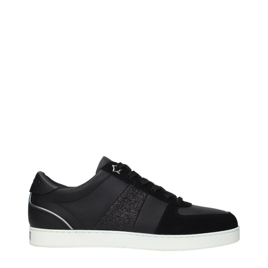 Black Leather Low Tops