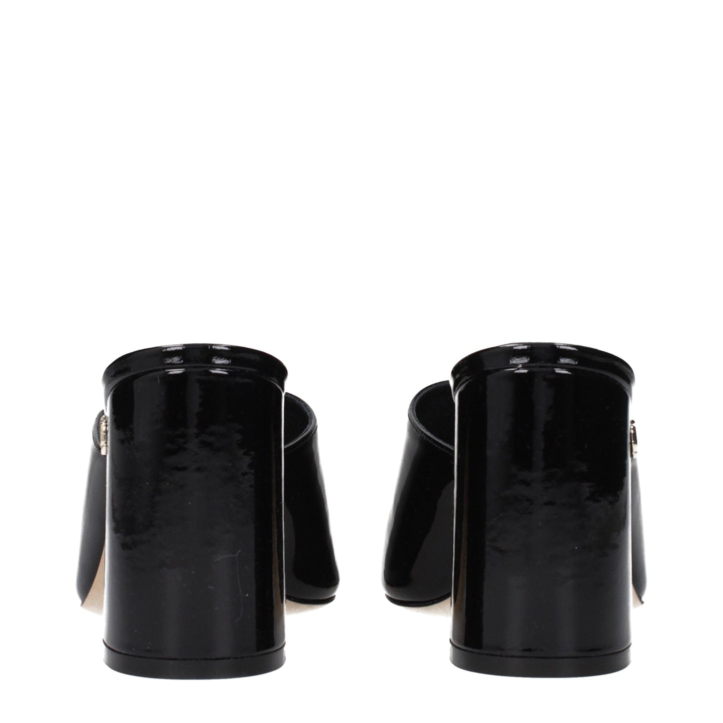 Black Leather Platforms