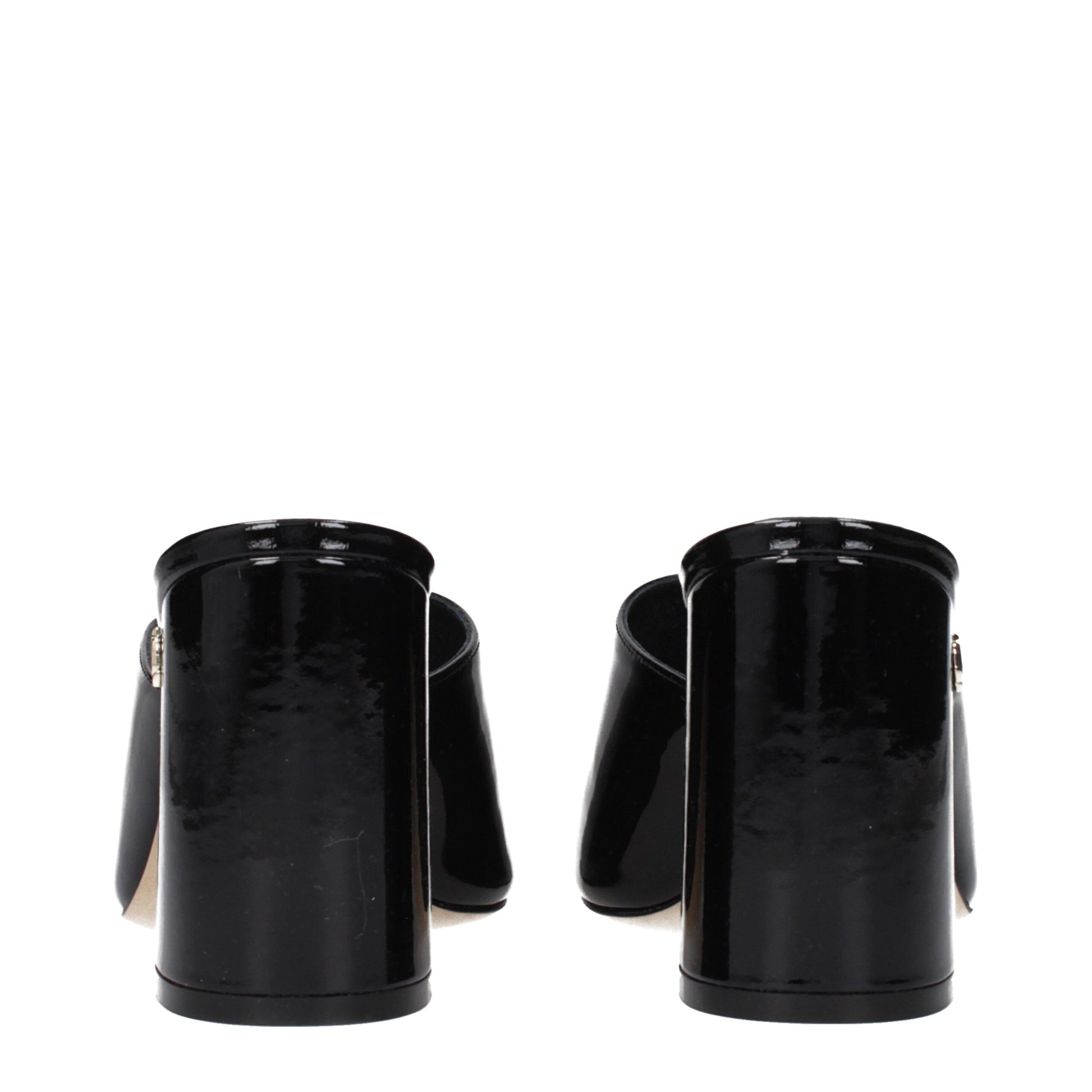 Black Leather Platforms