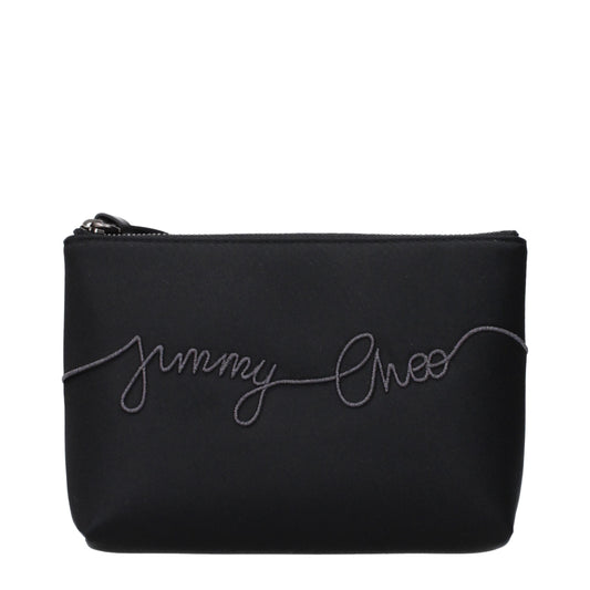 Black Satin Clutch Bags