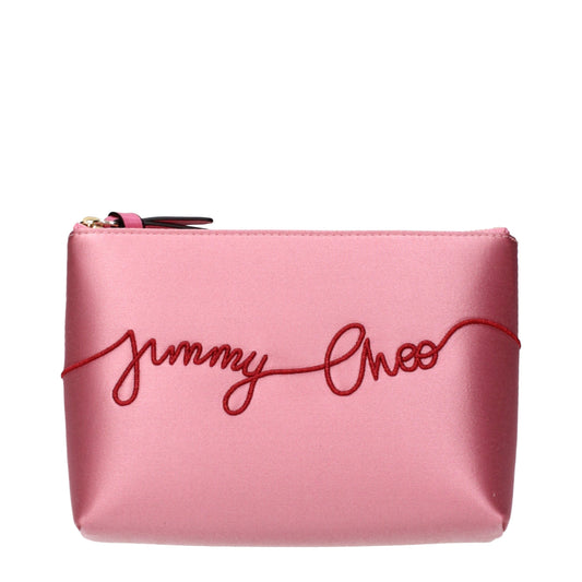 Pink Satin Clutch Bags