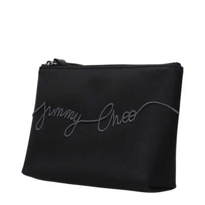 Black Satin Clutch Bags