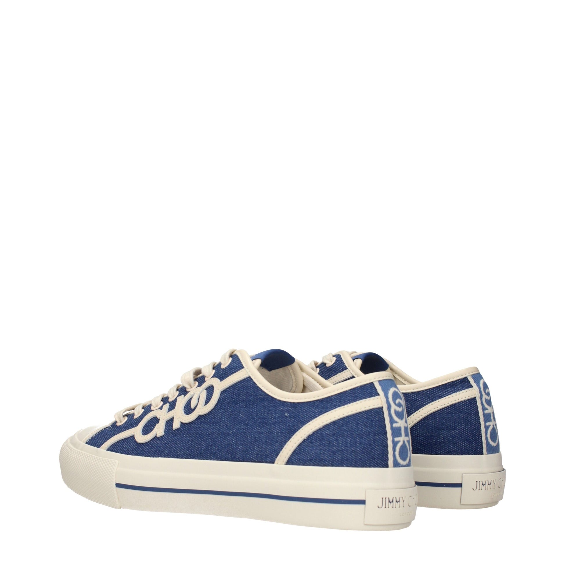 Blue Fabric Low Tops