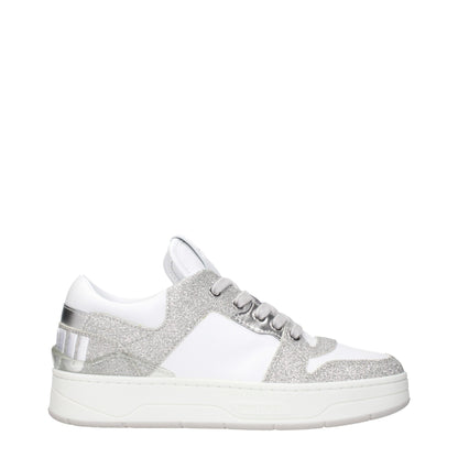 White Leather Low Tops