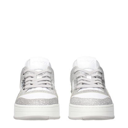 White Leather Low Tops