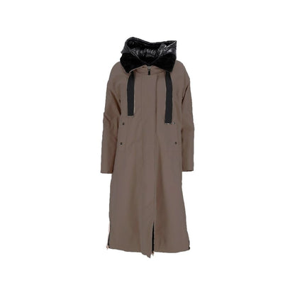 Fur Lining Midi Parka Coat