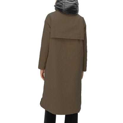 Fur Lining Midi Parka Coat