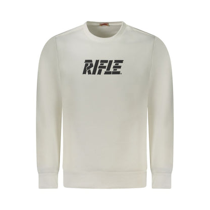 Bianco Cotton Men Sweatshirt