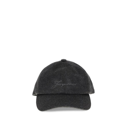 Gray Wool Cap (Baseball Hat)