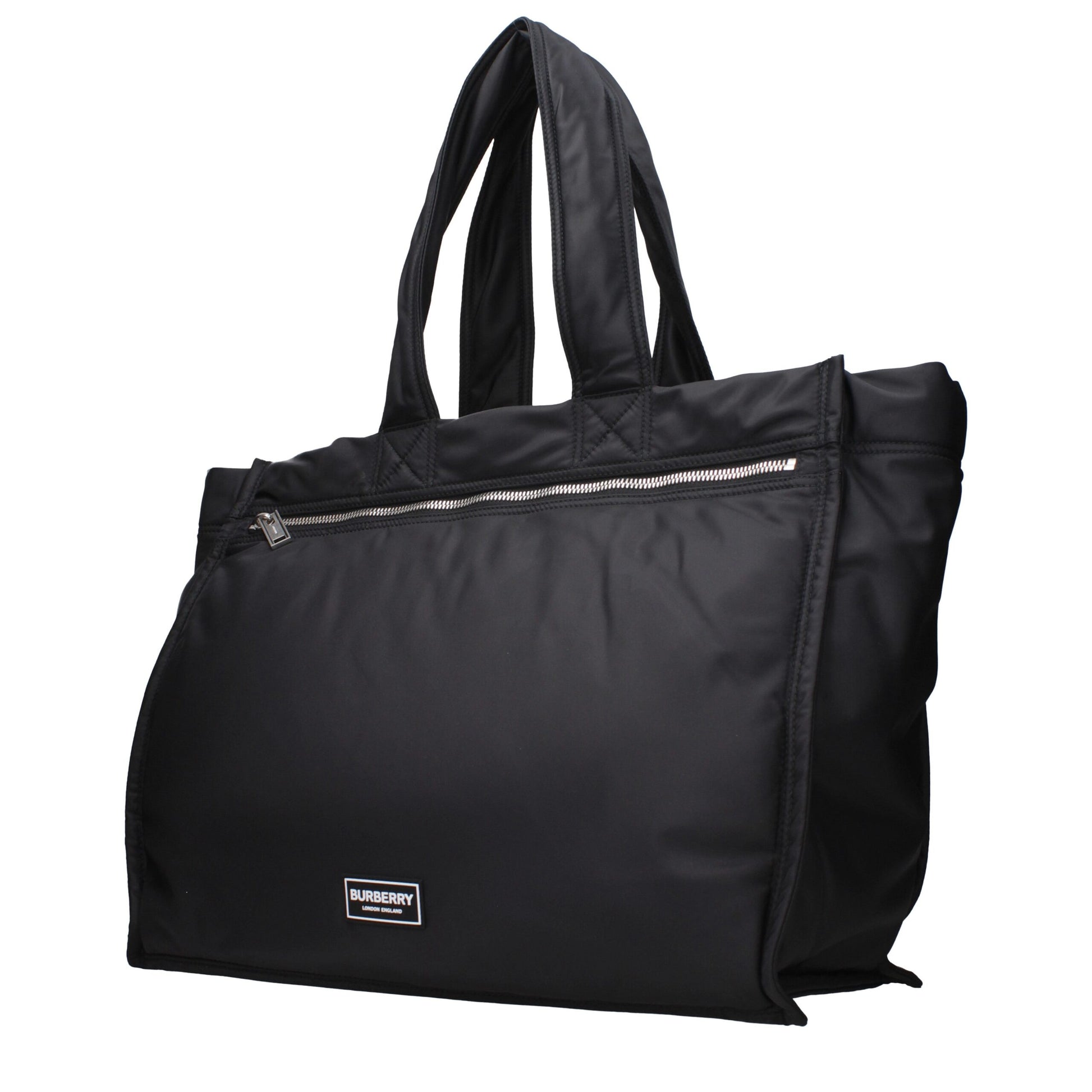 Black Nylon Shoulder Bag