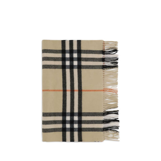 Beige Cashmere Scarf