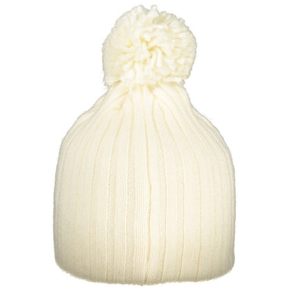 White Polyester Women Hat