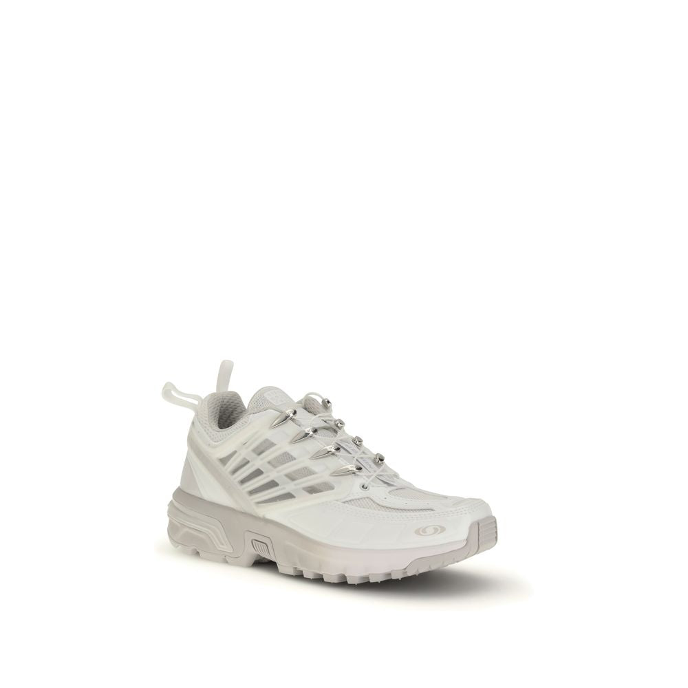 White Polyamide Athletic Sneakers