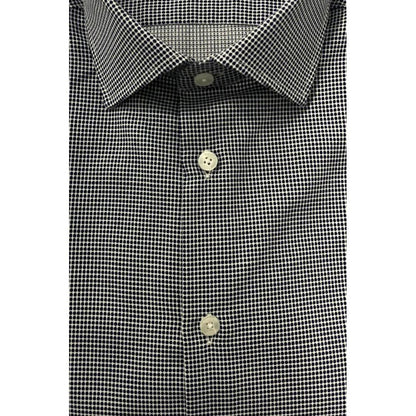 Blue Cotton Men Shirt