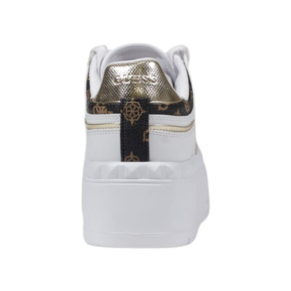 White Polyethylene Platform Pumps