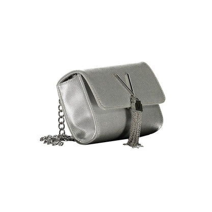 Argento Polyurethane Women Shoulder Bag
