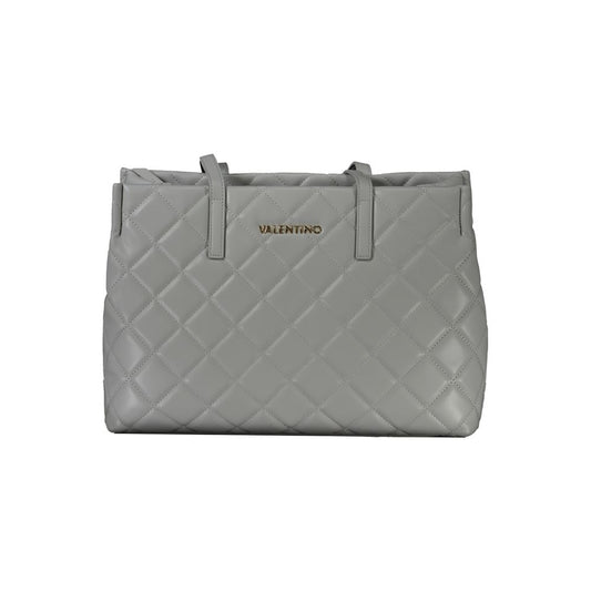 Grigio Poliuretano Women Handbag