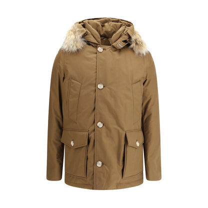 Beige Polyamide Parka