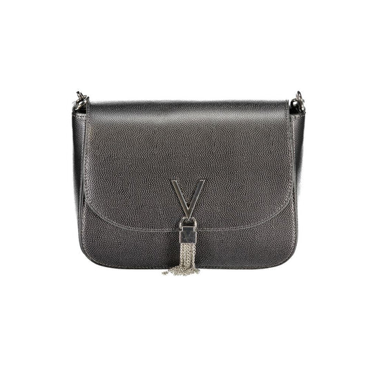 Grigio Polyurethane Women Handbag