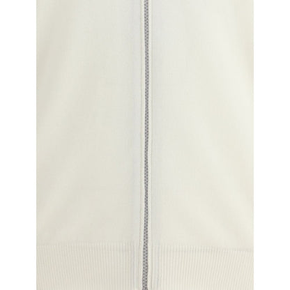 White Cashmere Cardigan