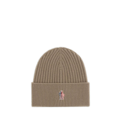 Beige Cashmere Beanie