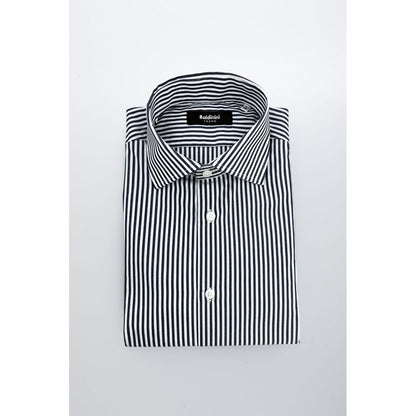 Blue Cotton Men's Shirt