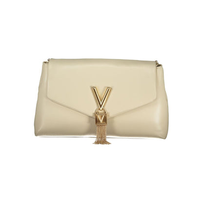 Beige Polyethylene Handbag