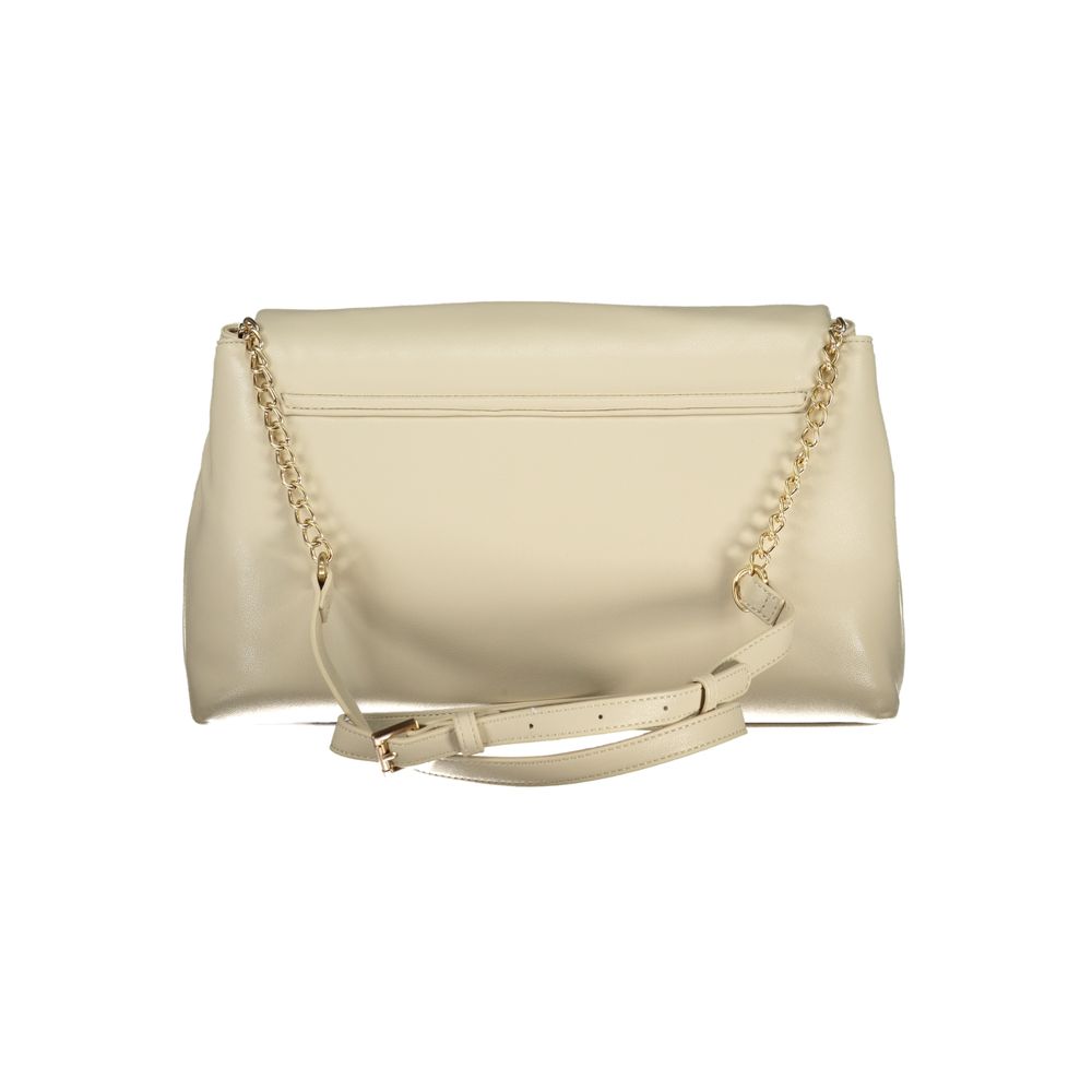 Beige Polyethylene Handbag