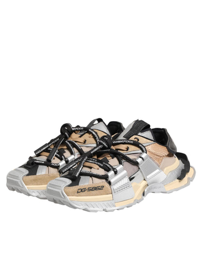 Multicolor SPACE Low Top Men Sneakers Shoes