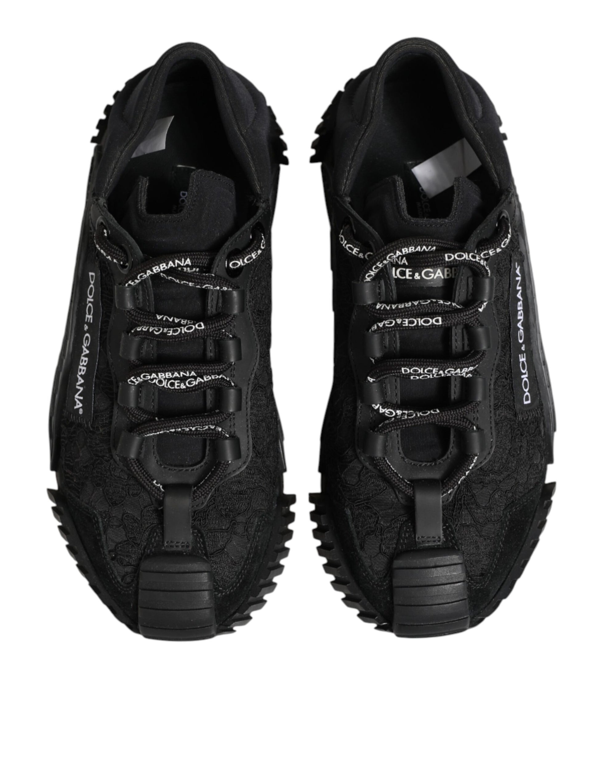 Black Logo Lace Low Top NS1 Sneakers Shoes