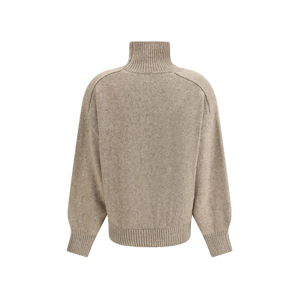 Beige Cashmere Cashmere Sweater