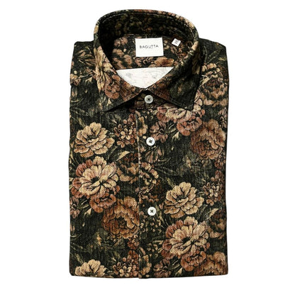 Multicolor Cotton Men's Shirt
