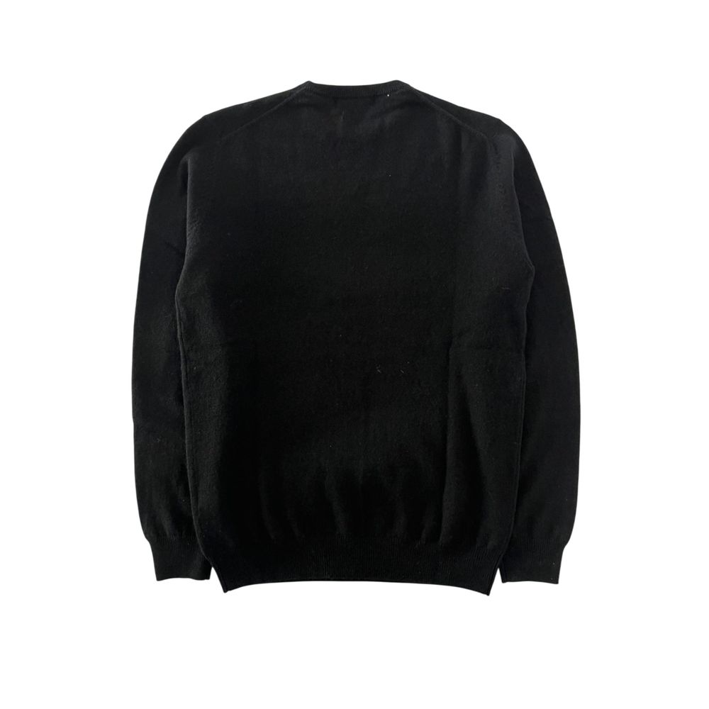 Black Cashmere Men Sweater